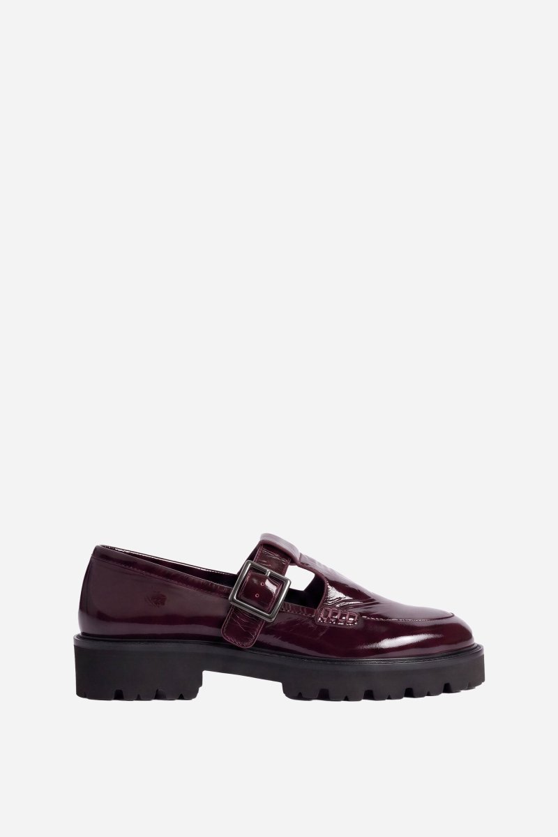 Tibba Loafer Flats - ELK | BORDEAUX