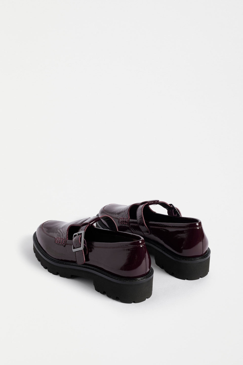 Tibba Loafer Flats - ELK | BORDEAUX