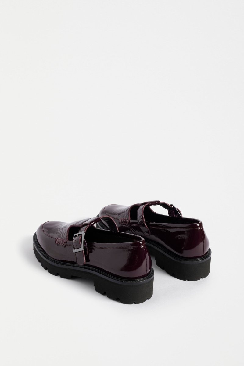 Tibba Loafer Flats - ELK | BORDEAUX