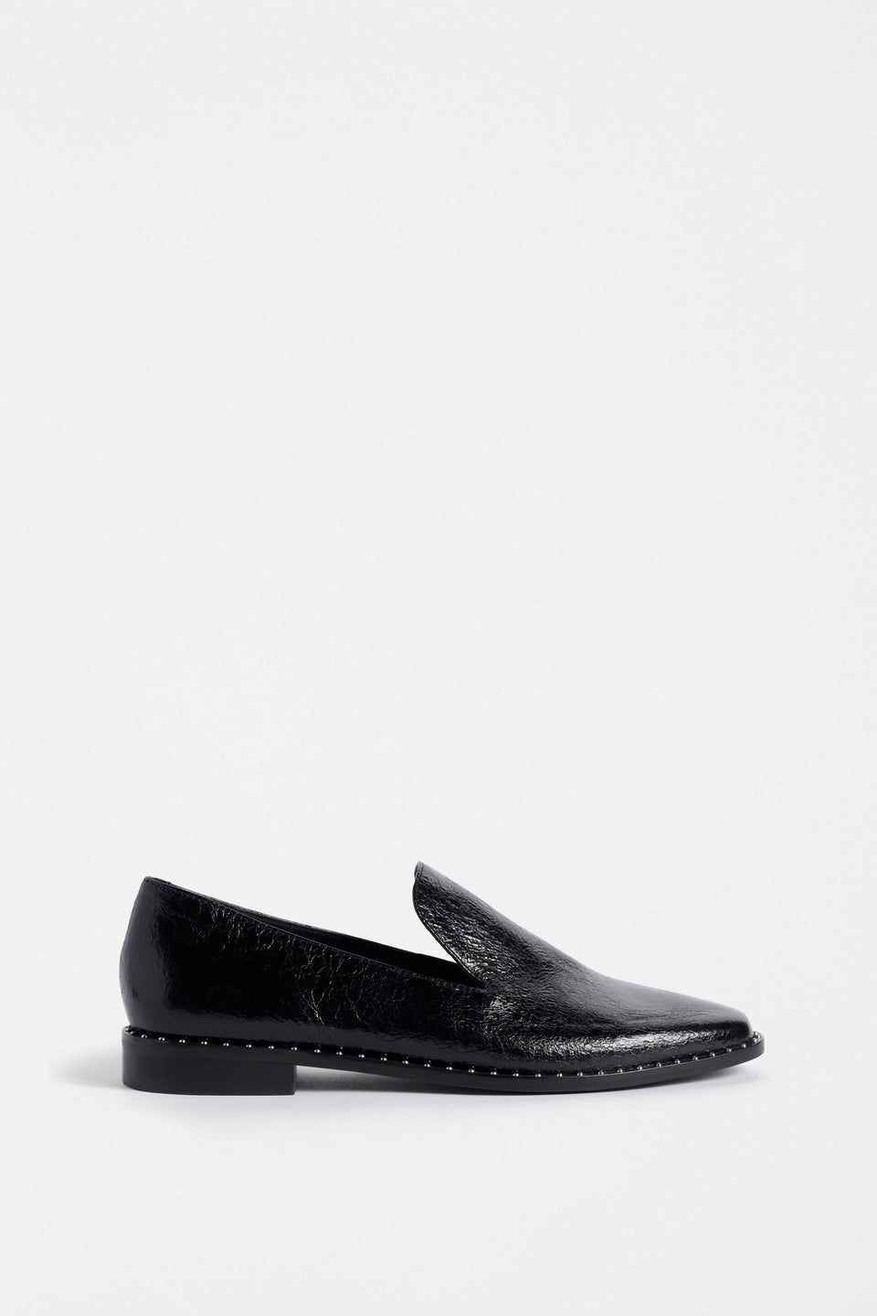 Alddra Loafer Flats - ELK | BLACK