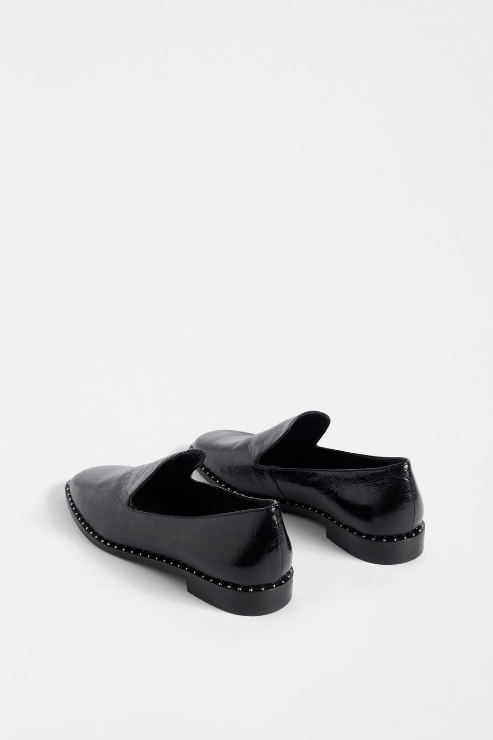 Alddra Loafer Flats - ELK | BLACK