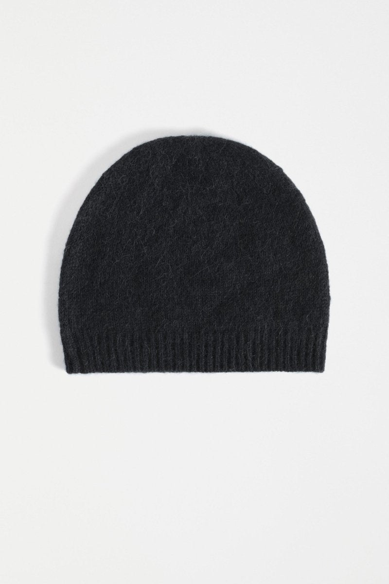 Agna Beanie Knitwear - ELK | BLACK