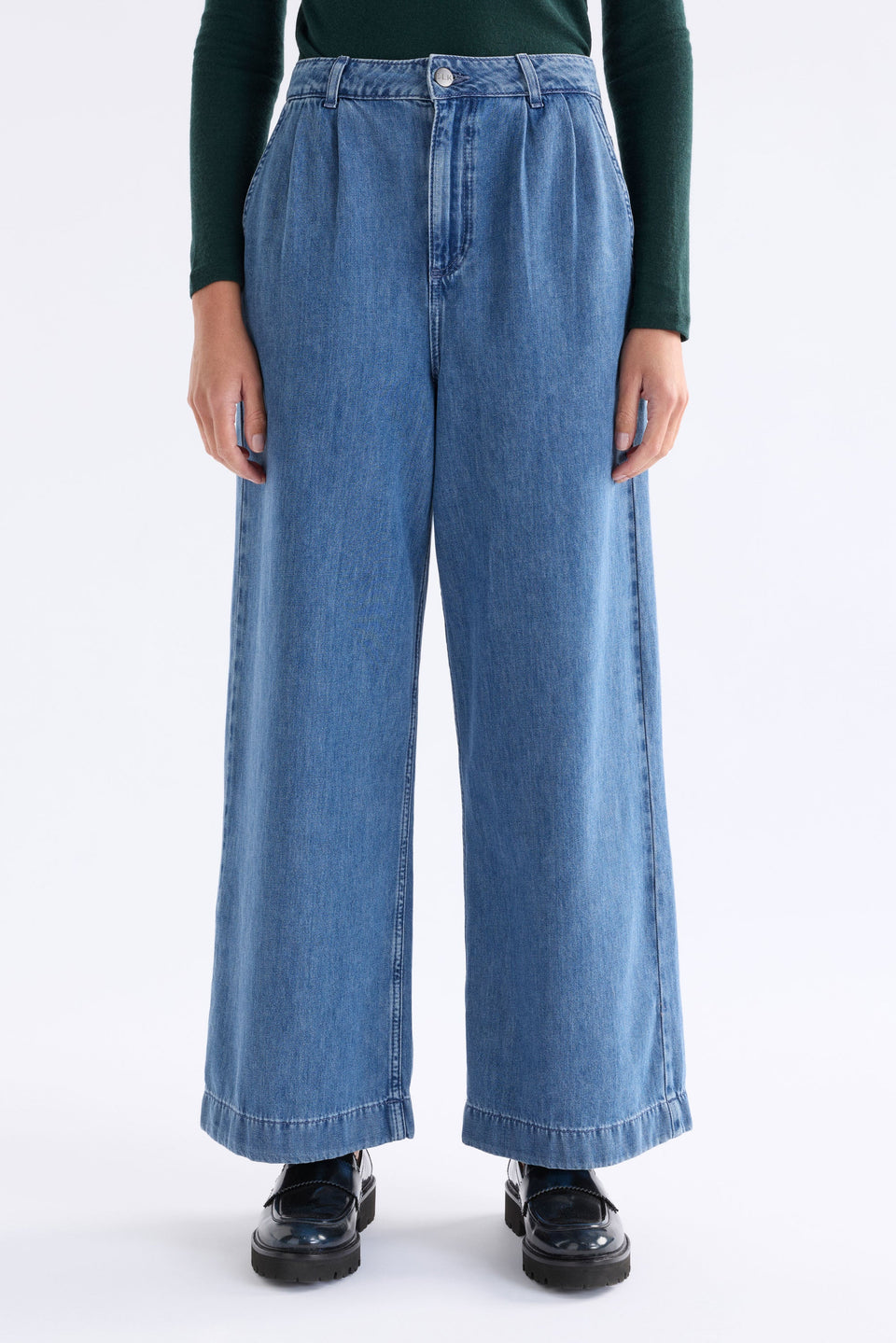 Marn Jean Pants & Jeans - ELK | DARK BLUE WASH