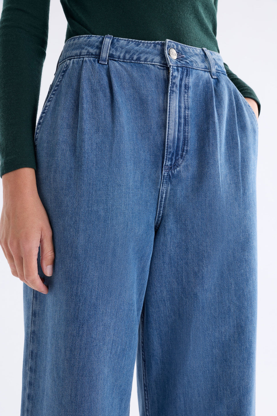 Marn Jean Pants & Jeans - ELK | DARK BLUE WASH