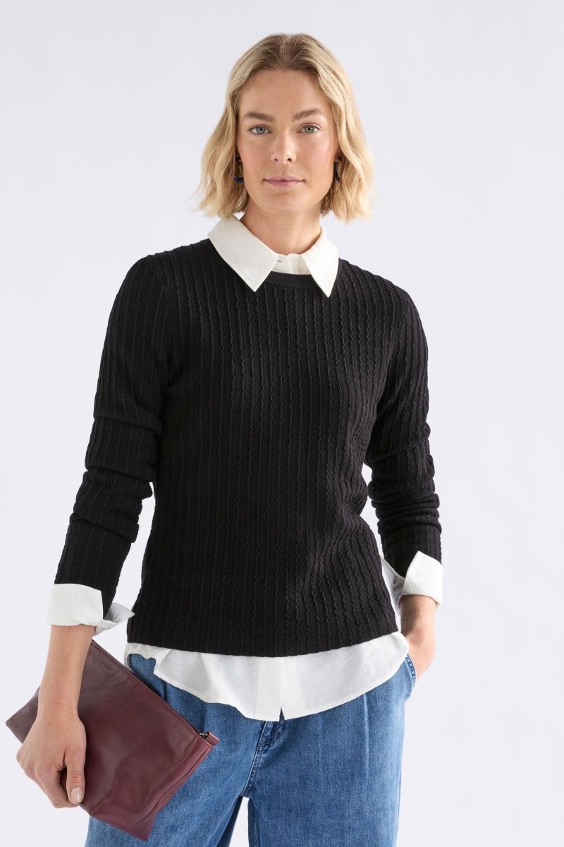 Beim Sweater Knitwear - ELK | BLACK