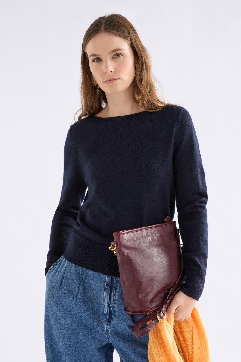 Ellora Sweater Dark Navy Knitwear - ELK | DARK NAVY