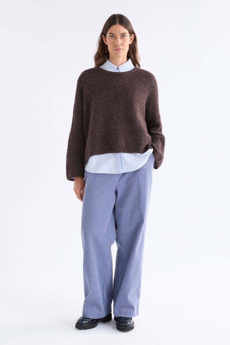 Agna Sweater Knitwear - ELK | CHESTNUT