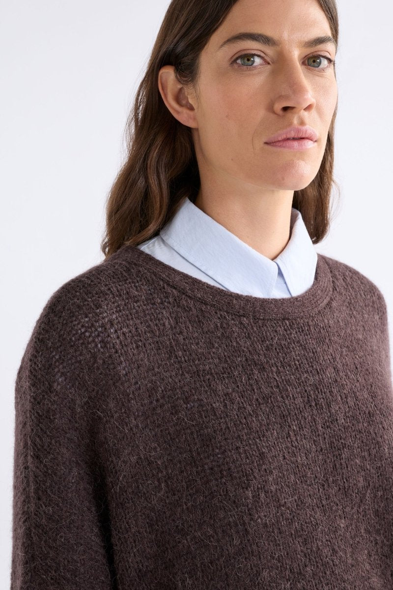 Agna Sweater Knitwear - ELK | CHESTNUT