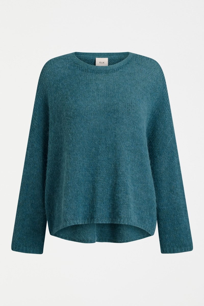 Agna Luna Sweater Knitwear - ELK | STONE BLUE