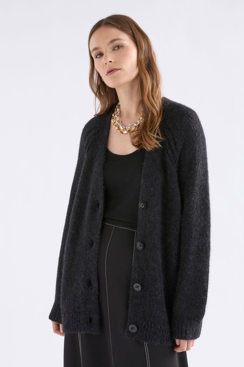 Ineke Cardi Black Knitwear - ELK | BLACK