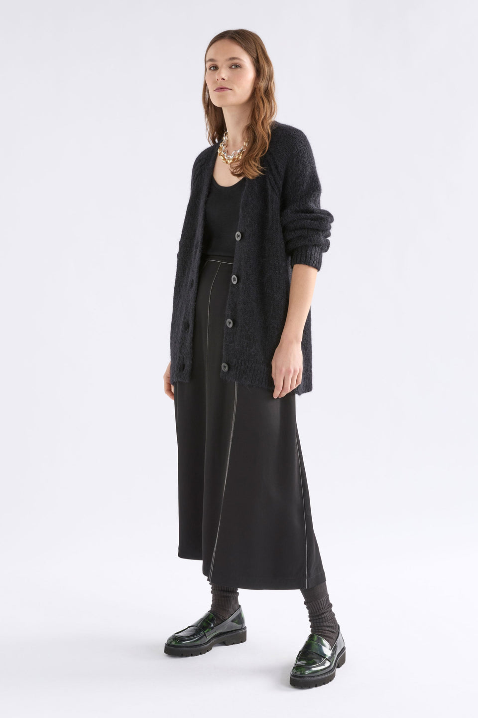 Ineke Cardi Black Knitwear - ELK | BLACK