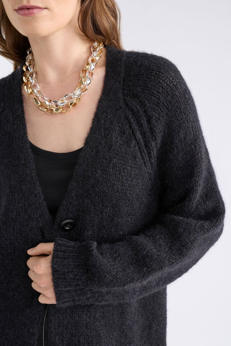 Ineke Cardi Black Knitwear - ELK | BLACK