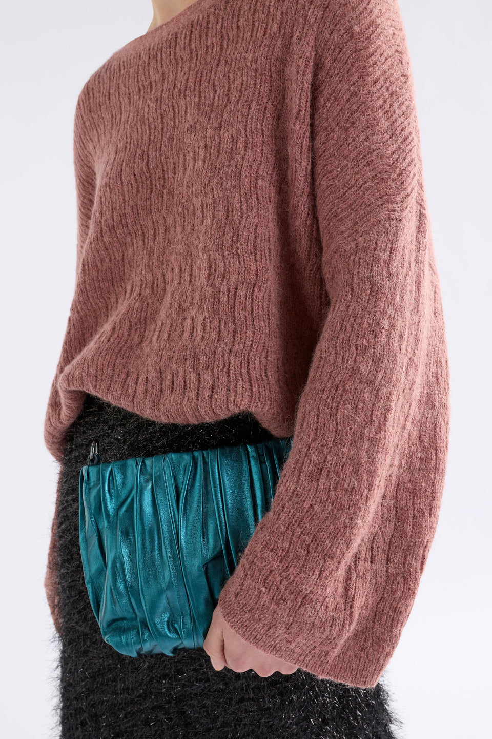 Agna Pattern Sweater Rosewood Knitwear - ELK | ROSEWOOD