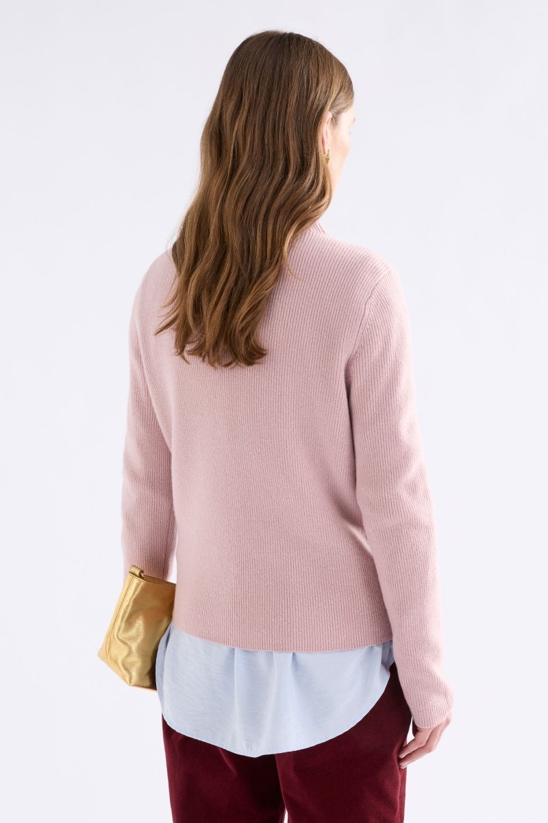 Nevis Sweater Blush Knitwear - ELK | BLUSH
