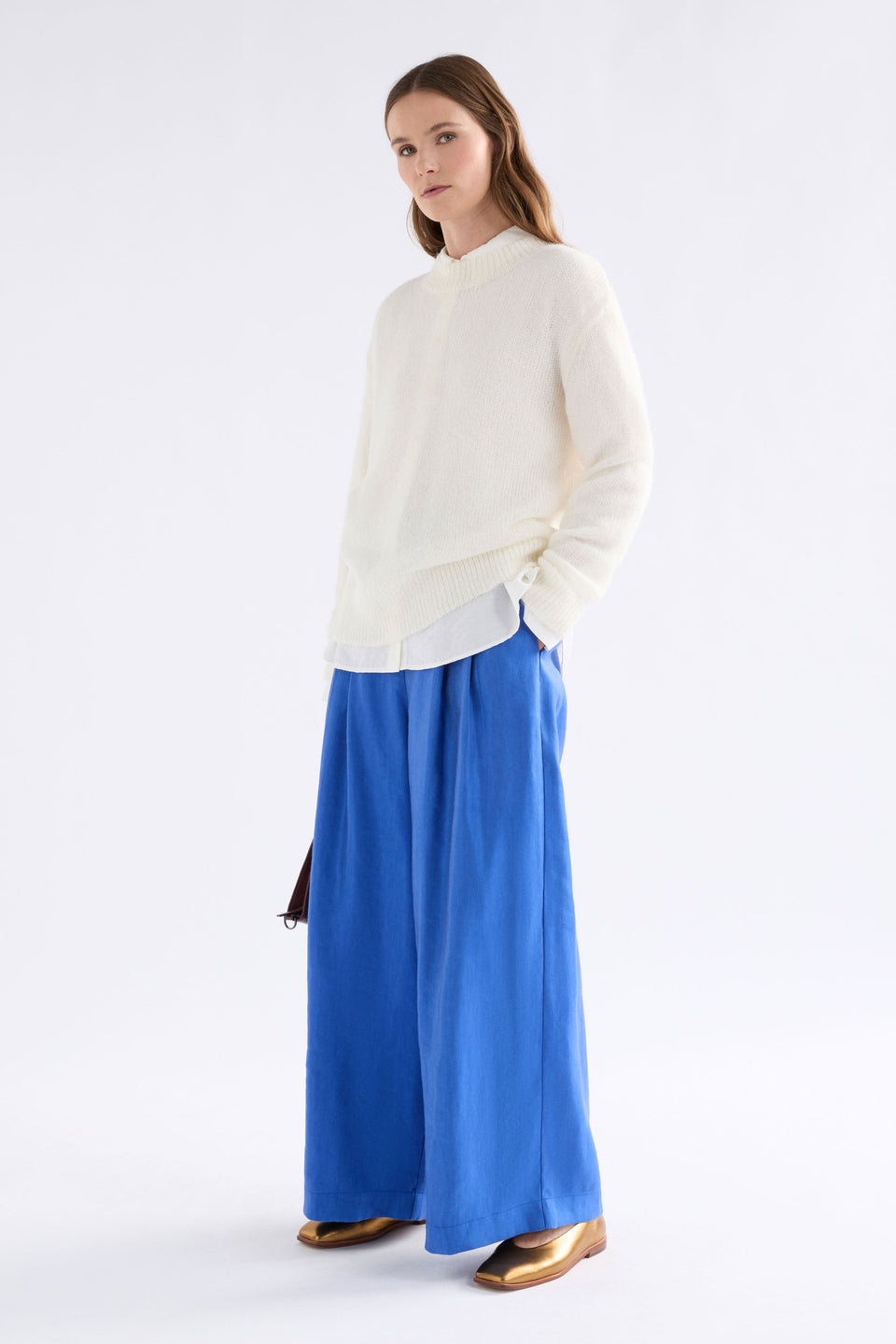 Fjer Sweater Off White Knitwear - ELK | OFF WHITE