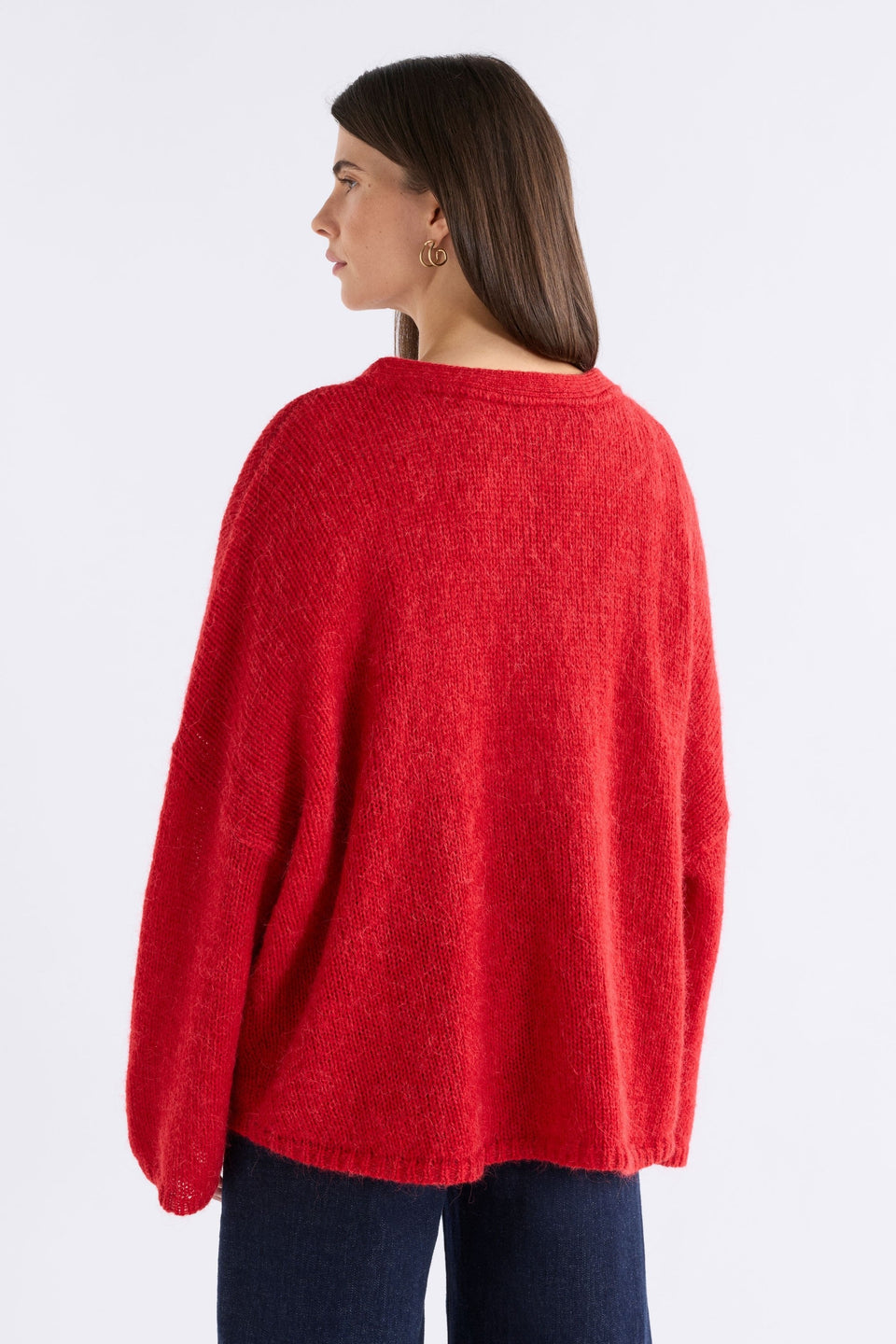 Agna Luna Sweater Knitwear - ELK AU | FLAME RED