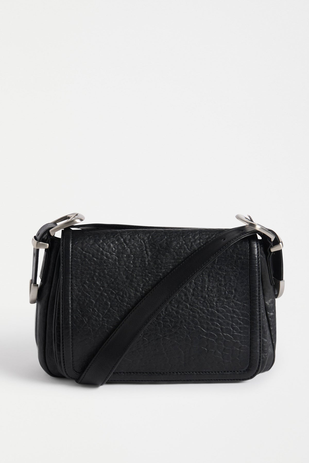 Spenne Crossbody Bag Flat Lay | BLACK