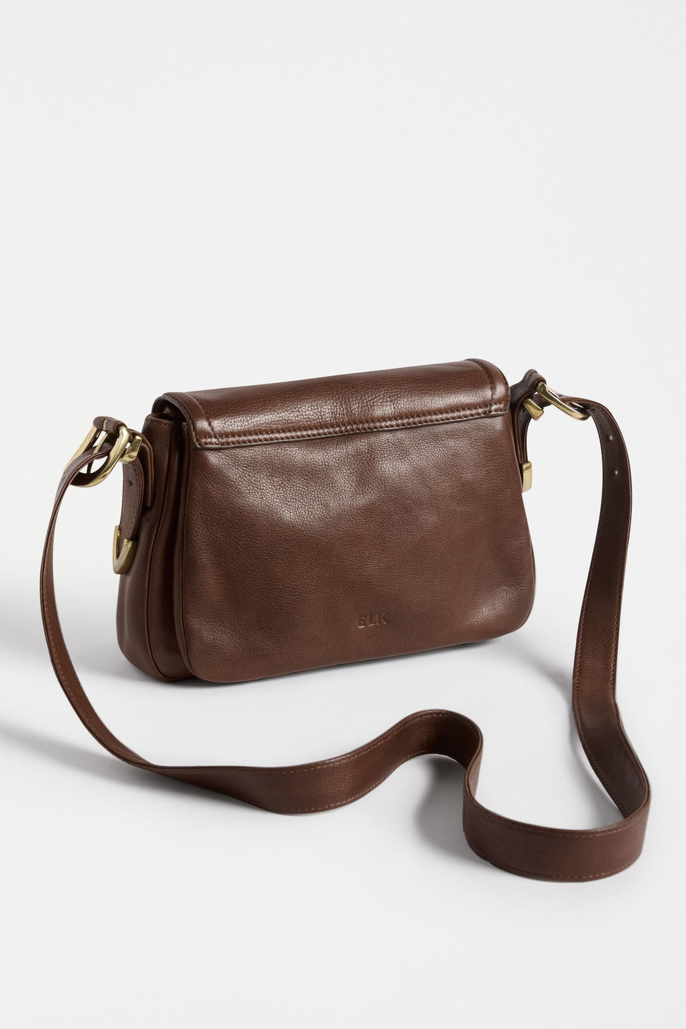 Spenne Crossbody Bag Flat Lay Back view with strap | SIENNA