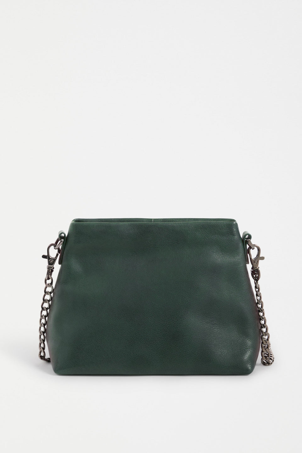 Dreii Mini Clutch Bag Flat Lay | FOREST GREEN