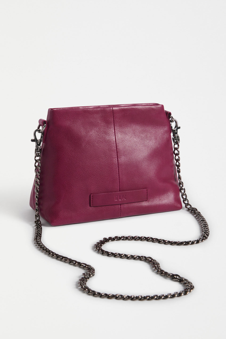 Dreii Mini Clutch Bag Flat Lay Back view with strap | MULBERRY