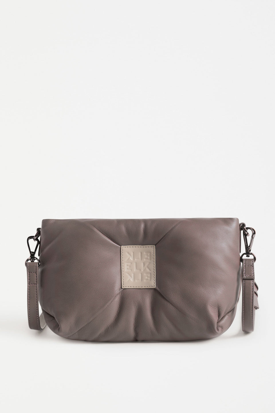 Moln Clutch Bag Flat Lay | DARK TAUPE