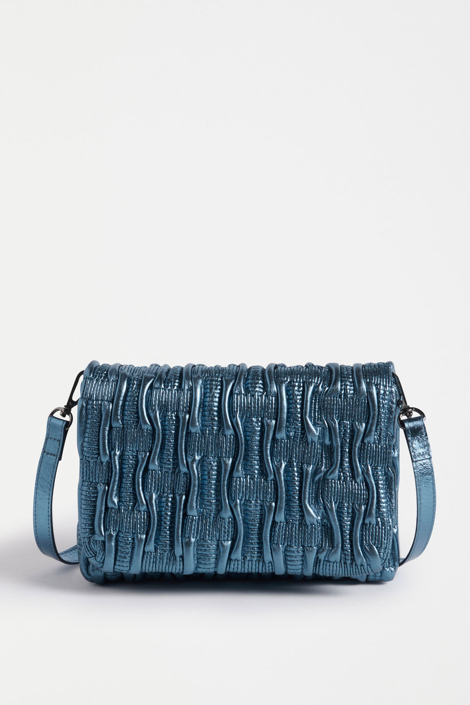 Liska Crossbody Bag Flat Lay | NAVY