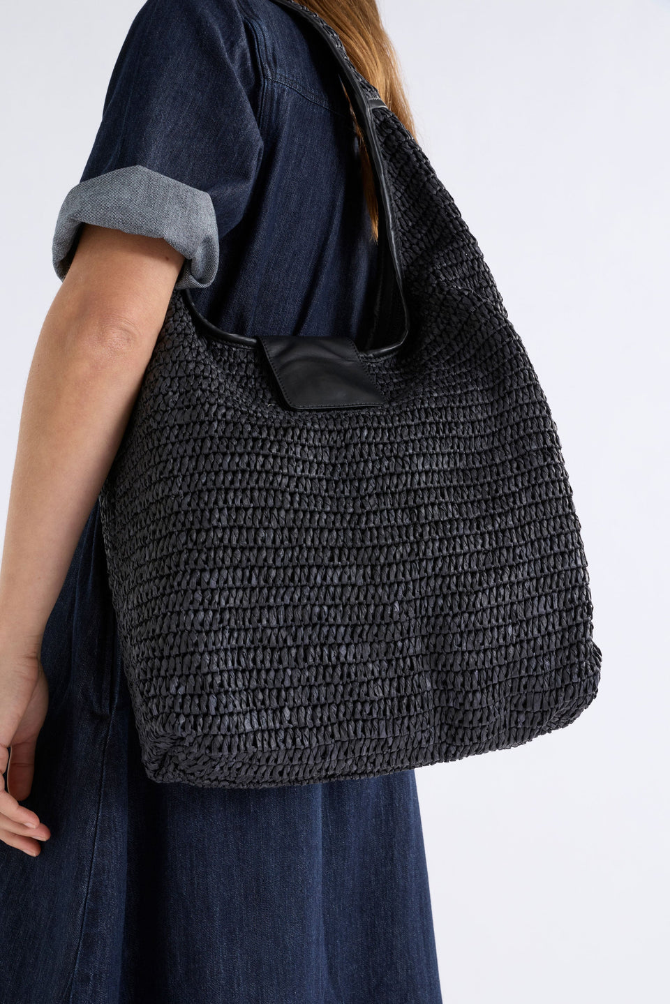 Ilmsta Large Shopper Large Bags - ELK | BLACK