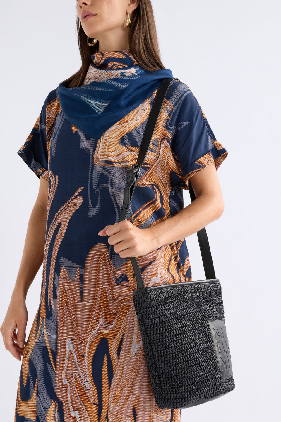 Korsa Crossbody Bag Large Bags - ELK | BLACK