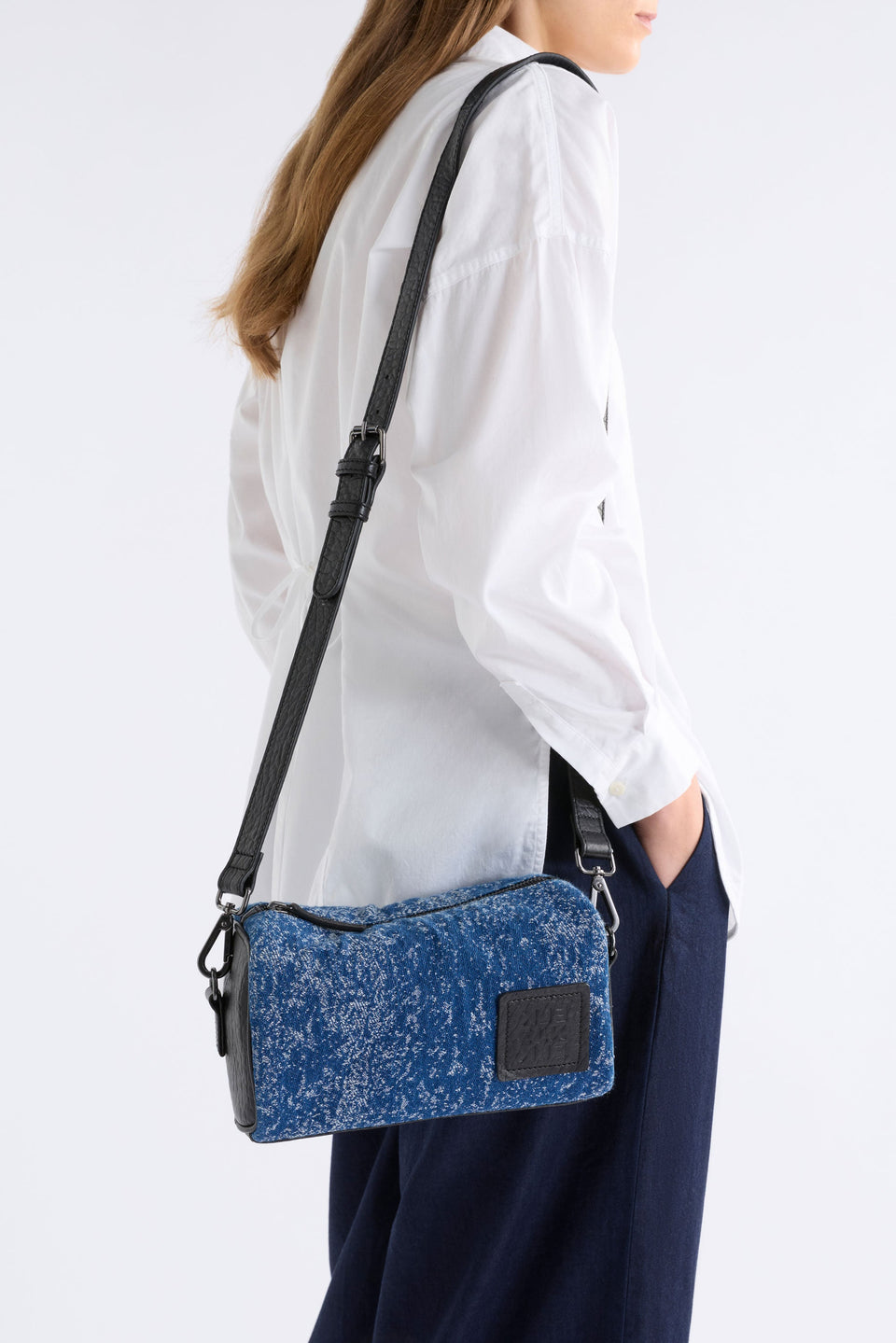 Nelas Small Crossbody Bag Large Bags - ELK | FLECK JACQUARD