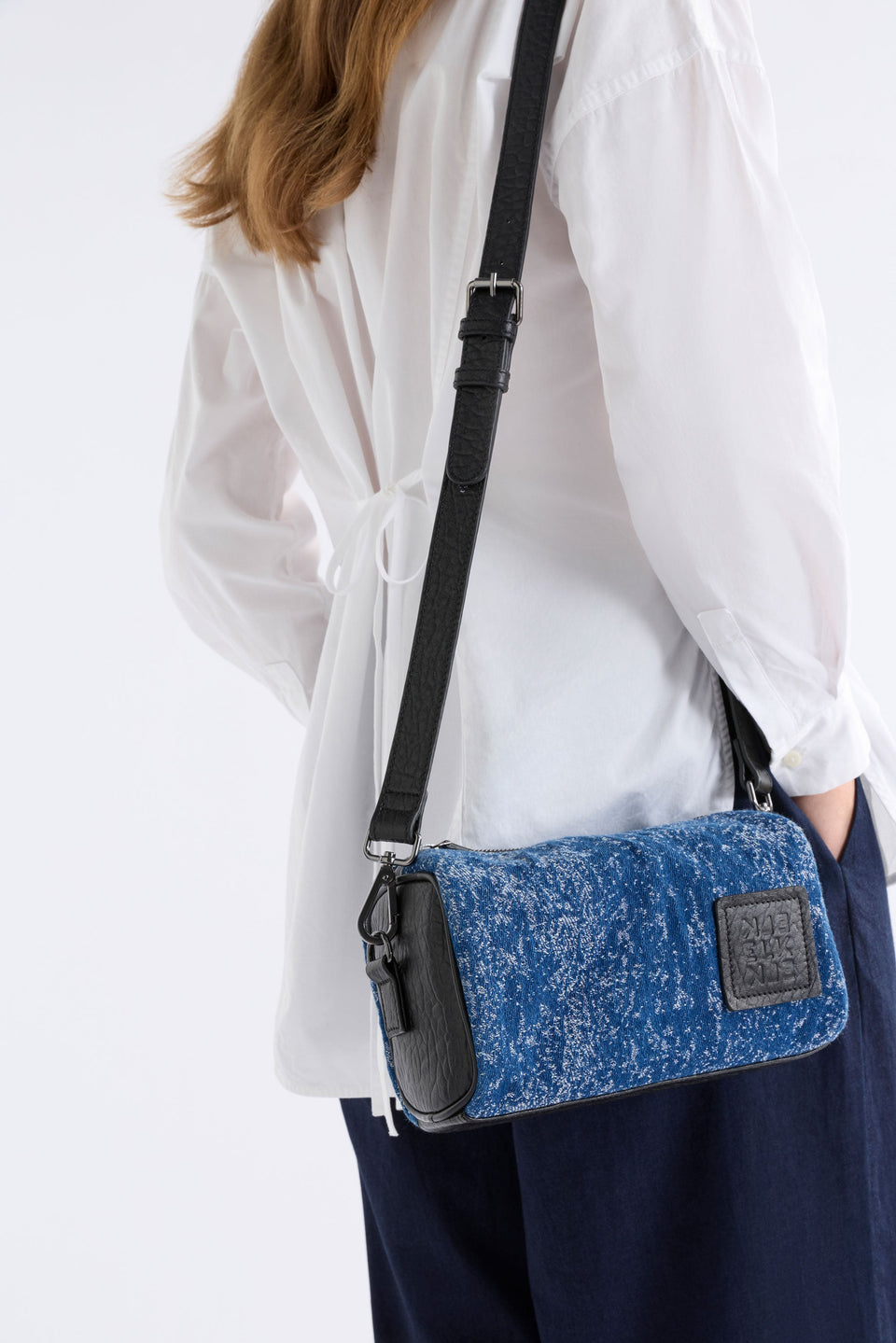 Nelas Small Crossbody Bag Large Bags - ELK | FLECK JACQUARD