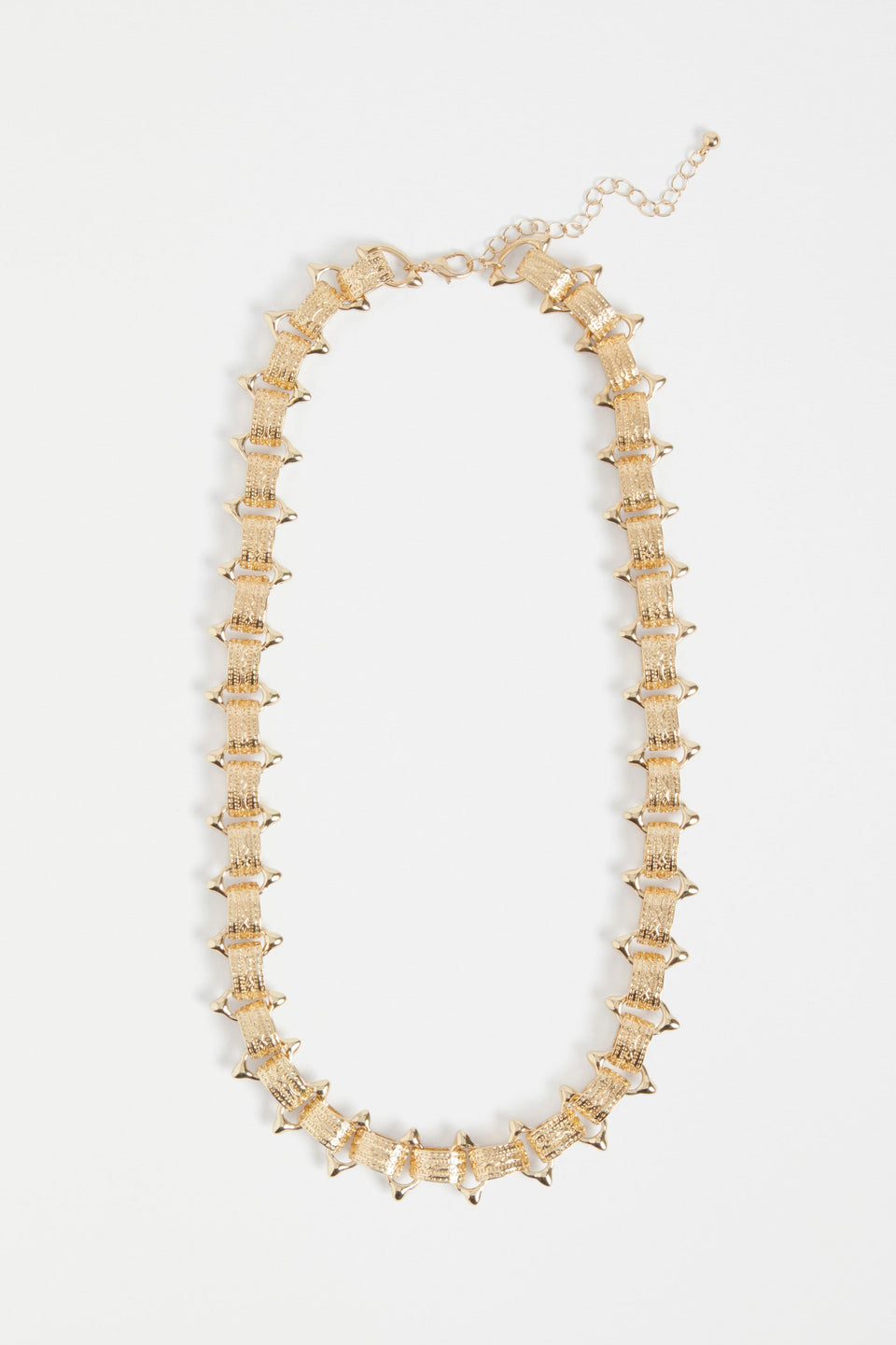 Hvass Chunky Metallic Short Necklace | GOLD