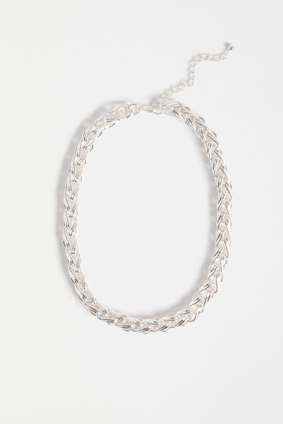 Samman Necklace Flat Lay | SILVER