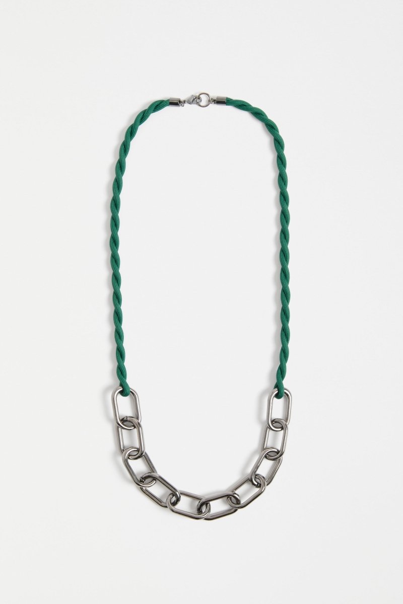 Torss Long Necklace Necklaces - ELK | GUNMETAL