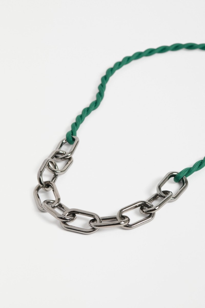 Torss Long Necklace Necklaces - ELK | GUNMETAL