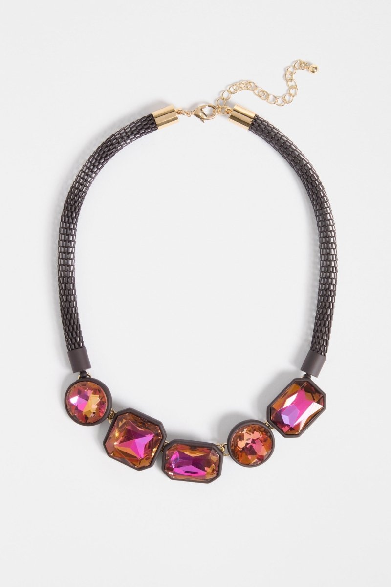 Jule Choker Necklace Necklaces - ELK | IRIDESCENT MAGENTA