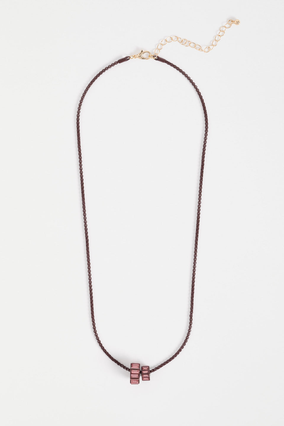 Jolle Pendant Necklace Necklaces - ELK | ESPRESSO