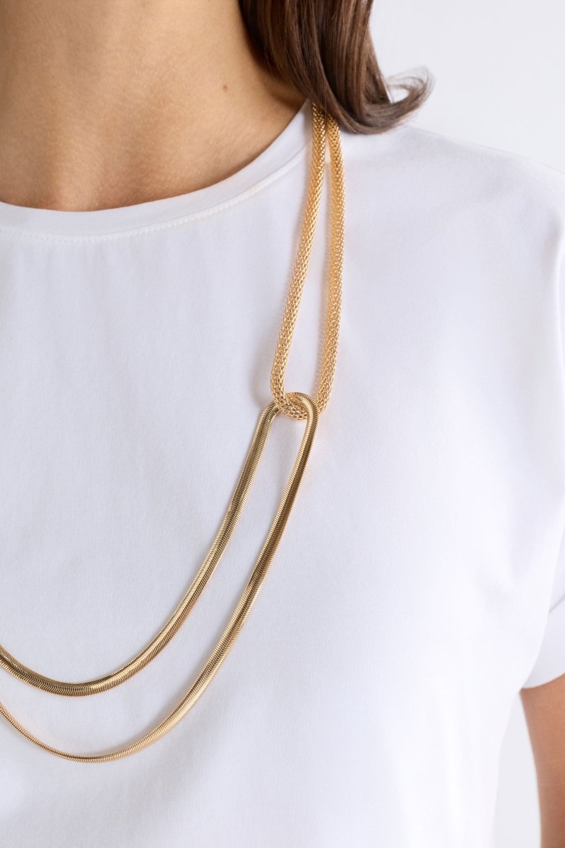 Vanno Necklace Necklaces - ELK | GOLD