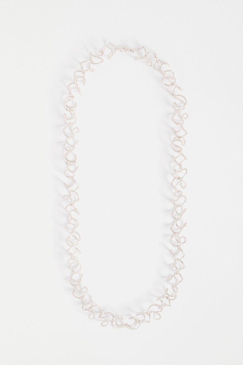Orden Long Necklace Necklaces - ELK | SILVER