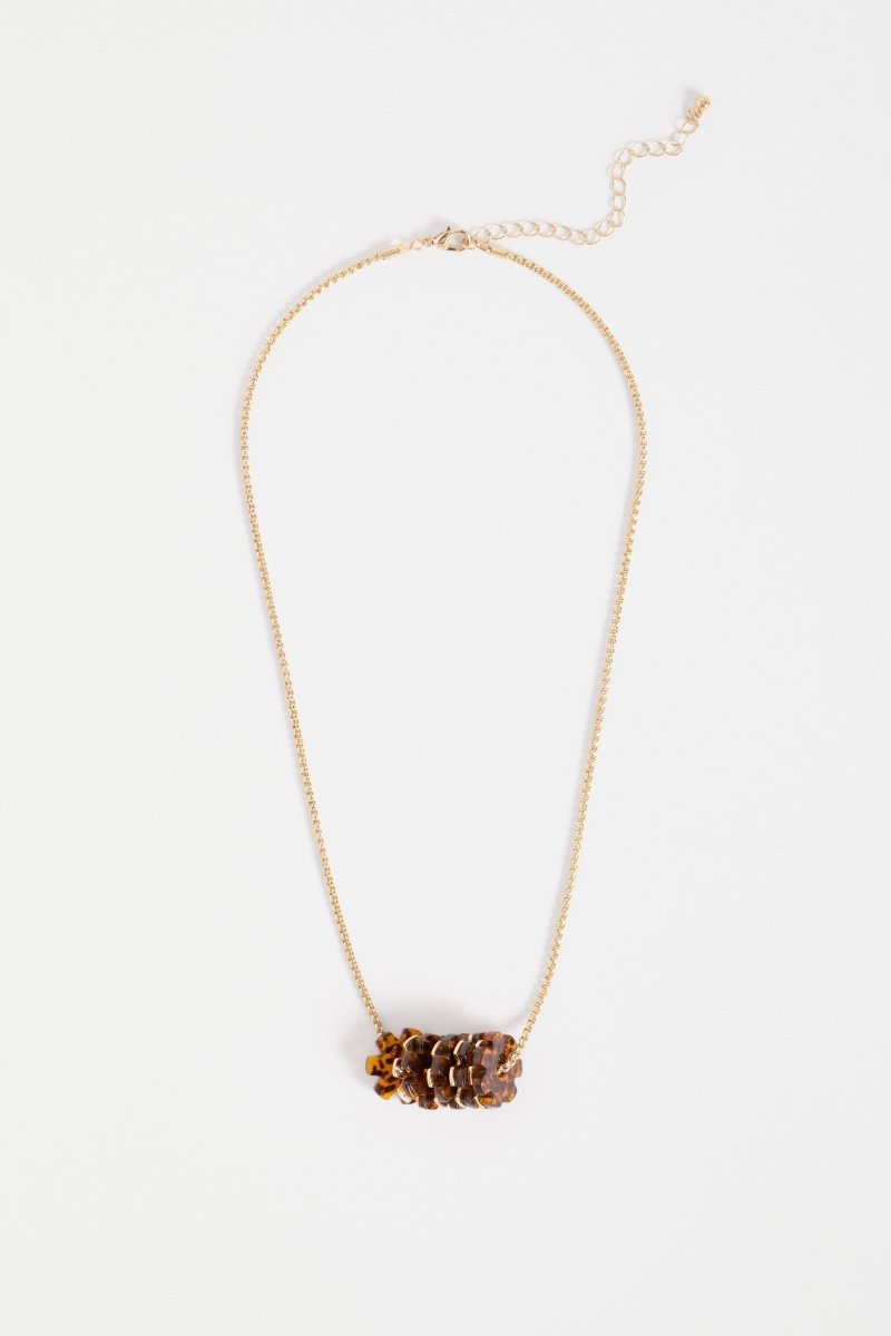 Flakkrin Necklace Necklaces - ELK | TORTOISESHELL SPECKLE