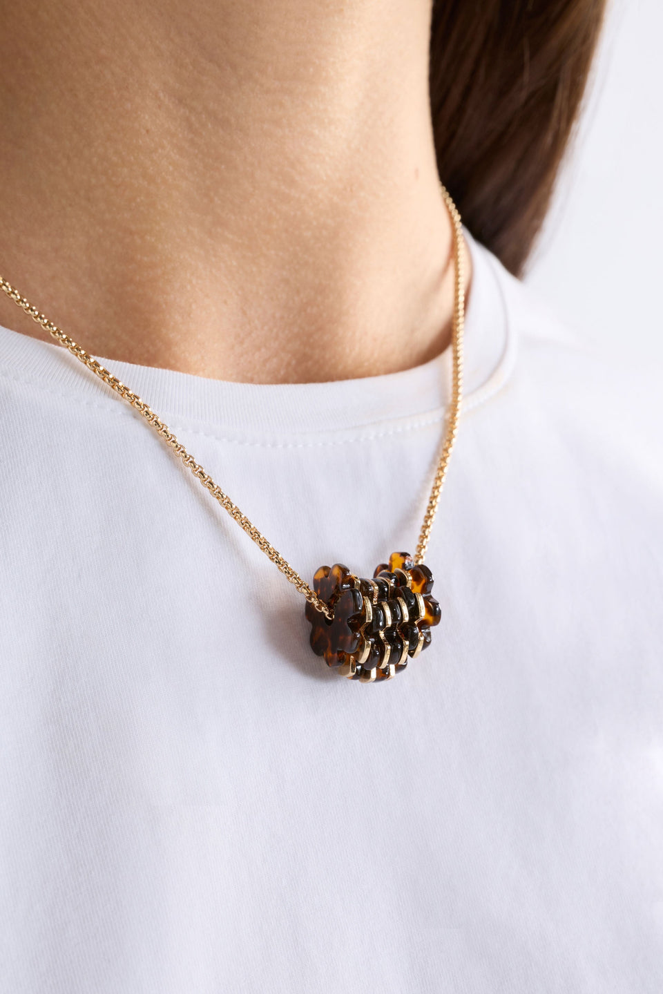 Flakkrin Necklace Necklaces - ELK | TORTOISESHELL SPECKLE