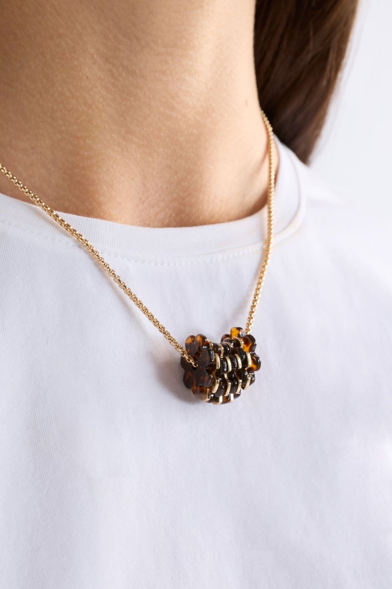 Flakkrin Necklace Necklaces - ELK | TORTOISESHELL SPECKLE