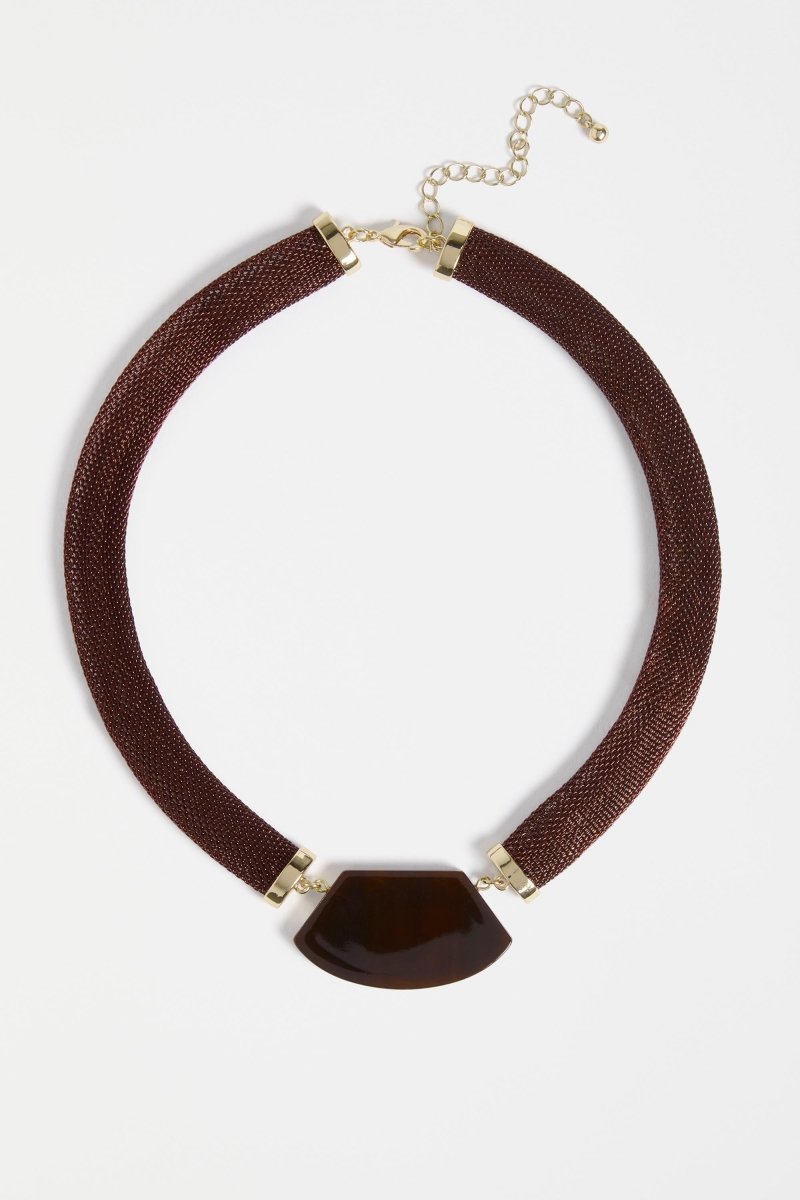 Helsin Necklace Necklaces - ELK | ESPRESSO