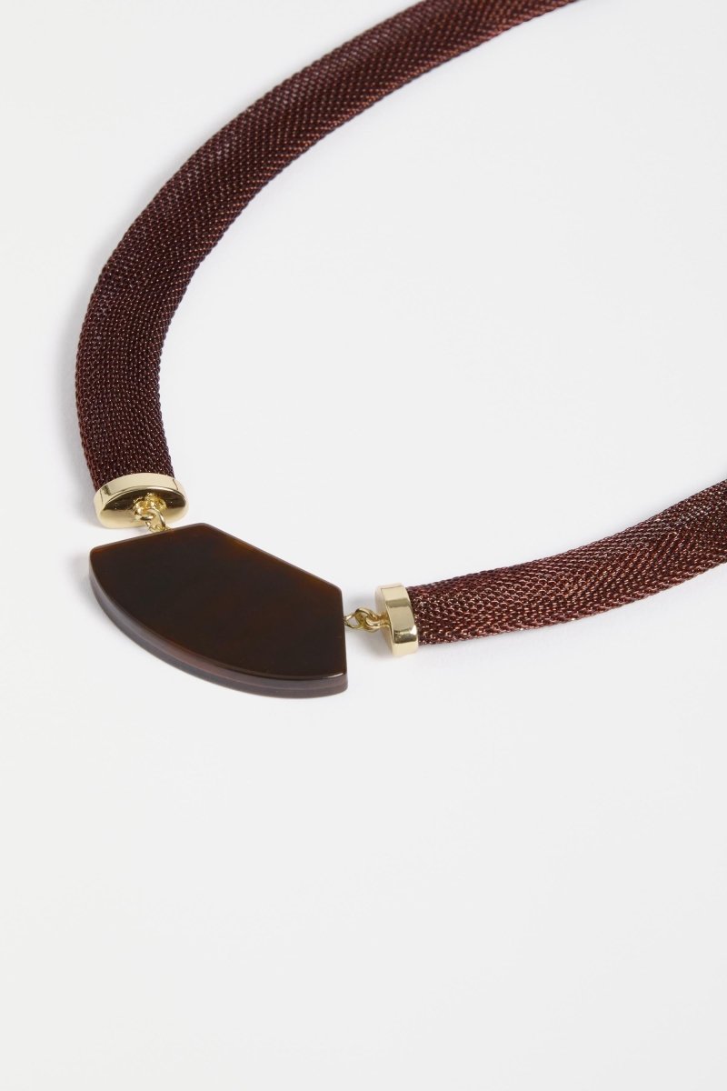 Helsin Necklace Necklaces - ELK | ESPRESSO