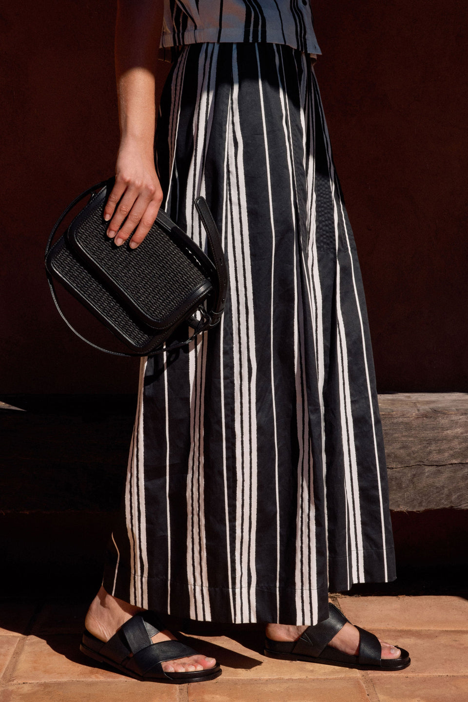 Reza Pant Pants & Jeans - ELK | FEZ PRINT BLACK