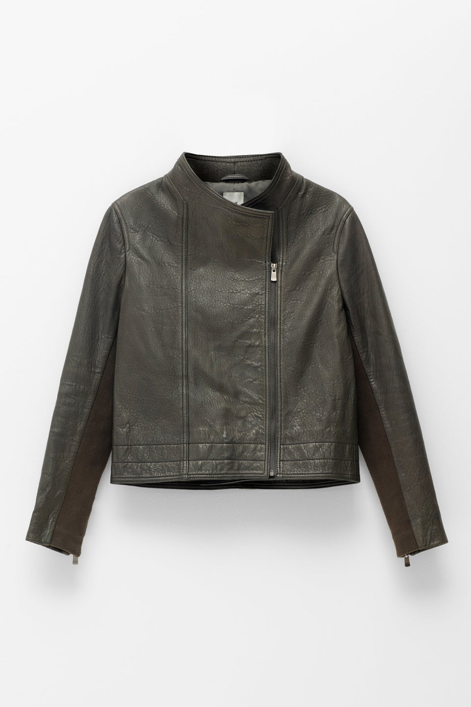 Lader Biker Leather Jacket Front | TARMAC