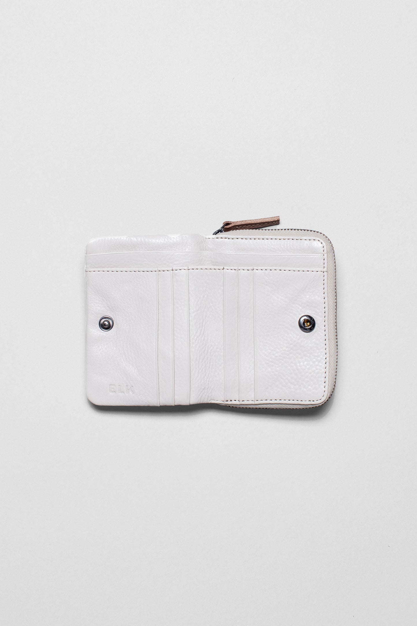 Canutte Leather Wallet Interior | BLANC / NATURAL