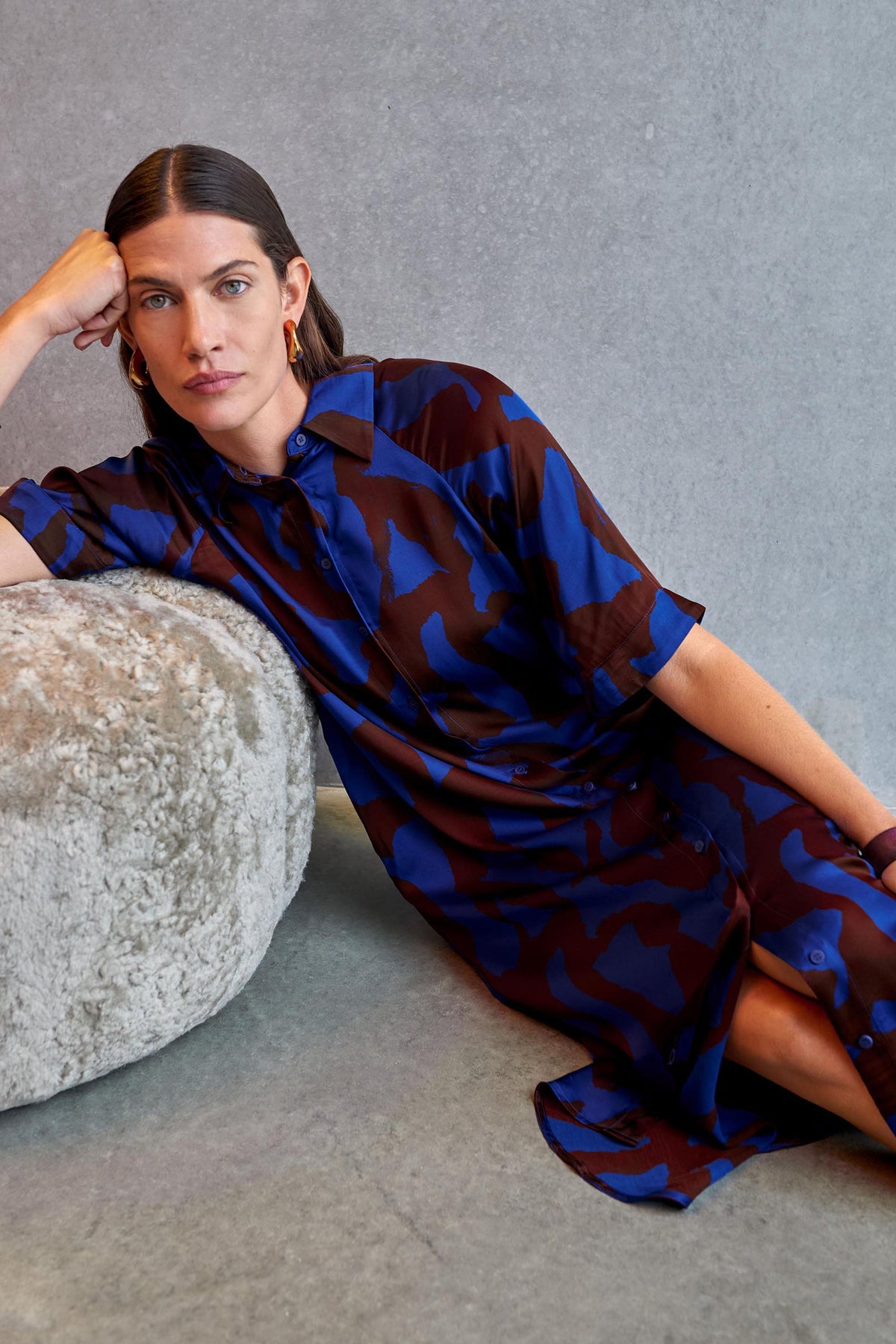 Besa Shirt Dress Dresses - ELK | VARR PRINT SHIRAZ