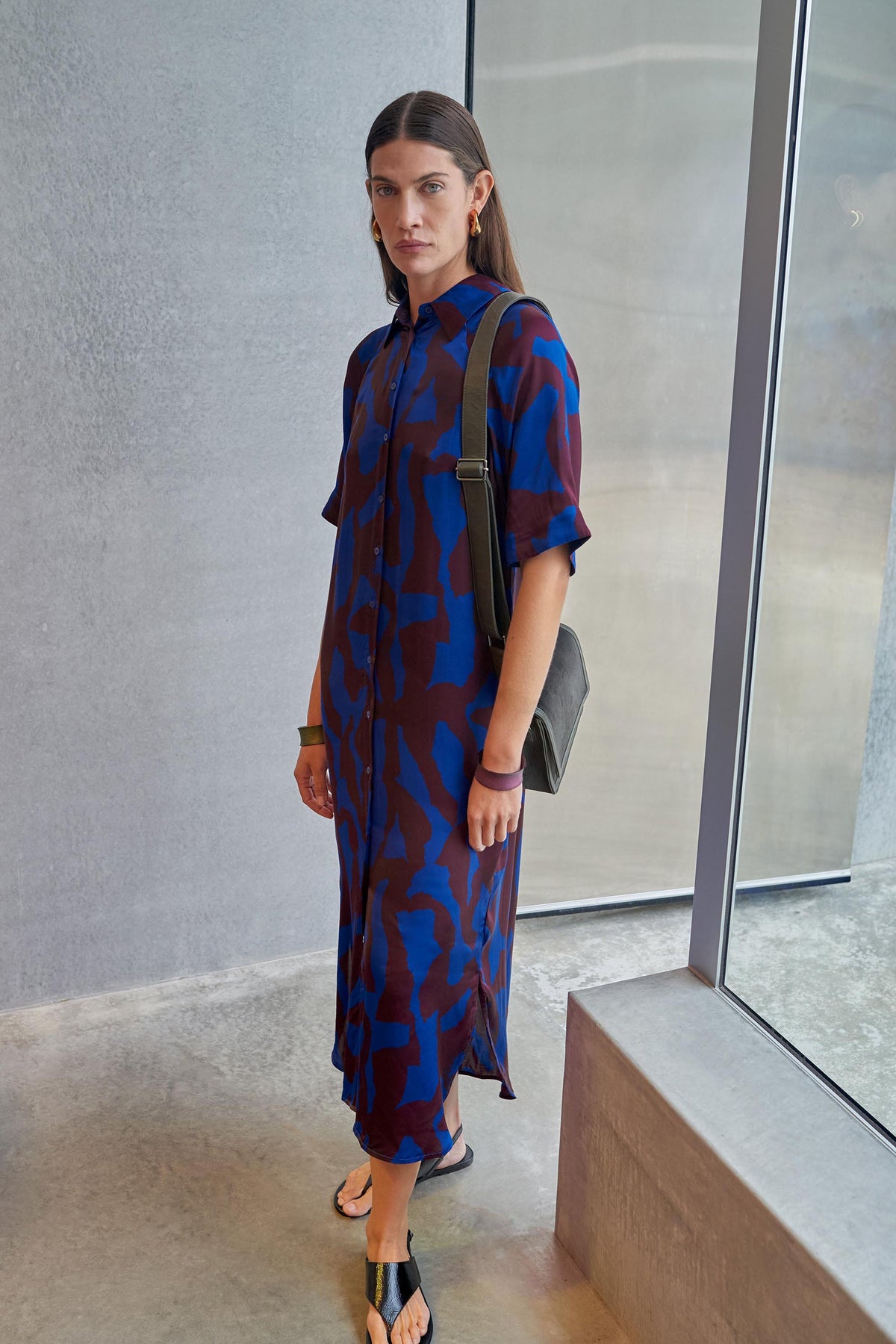 Besa Shirt Dress Dresses - ELK | VARR PRINT SHIRAZ