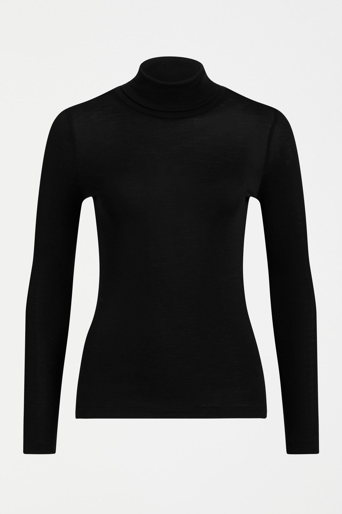 Merino Wool Long Sleeve Turtle Neck Skivvy Top | ELK AU