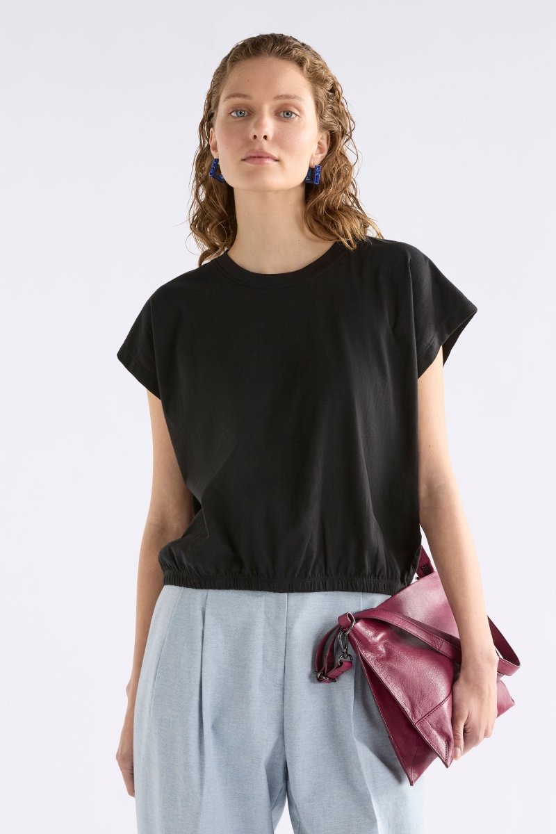 Kruis Tee Burnt Chocolate Tops - ELK | BURNT CHOCOLATE